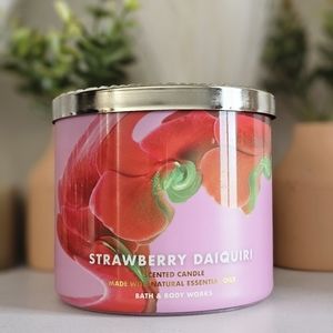 Strawberry Daiquiri 3 Wick Candle by Bath and Body Works